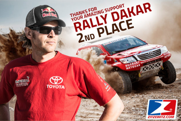 Interview nach der Rally Dakar