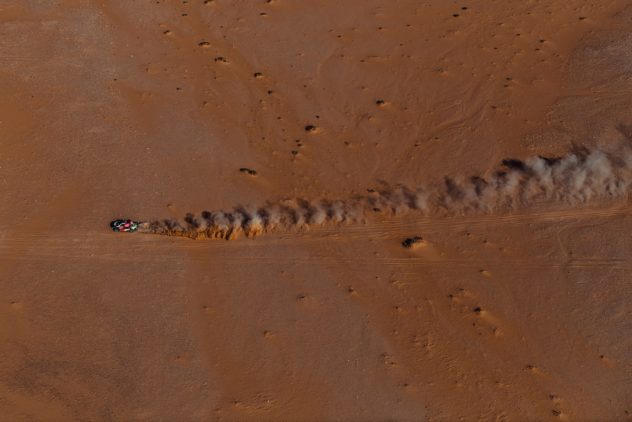 Tagesrang sechs – auf harter „Dakar“-Etappe für Dirk von Zitzewitz