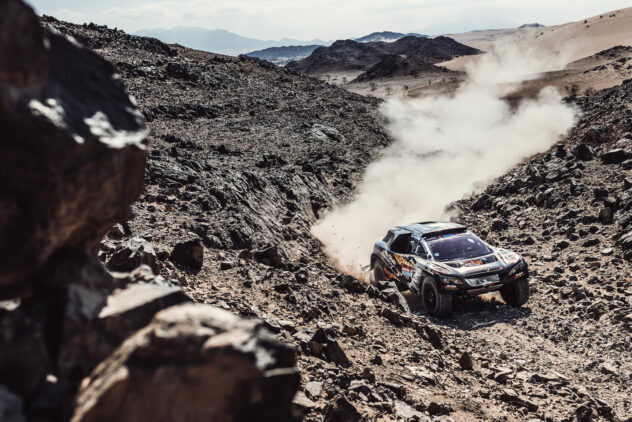 Einfach unterlegen: kein guter fünfter Tag für Dirk von Zitzewitz bei der „Dakar“