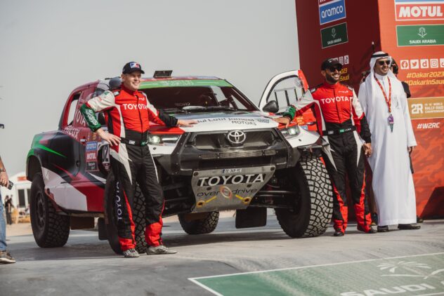 Solider „Dakar“-Start: Yazeed Al-Rahji und Dirk von Zitzewitz Siebte beim Prolog zur Rallye Dakar 2023