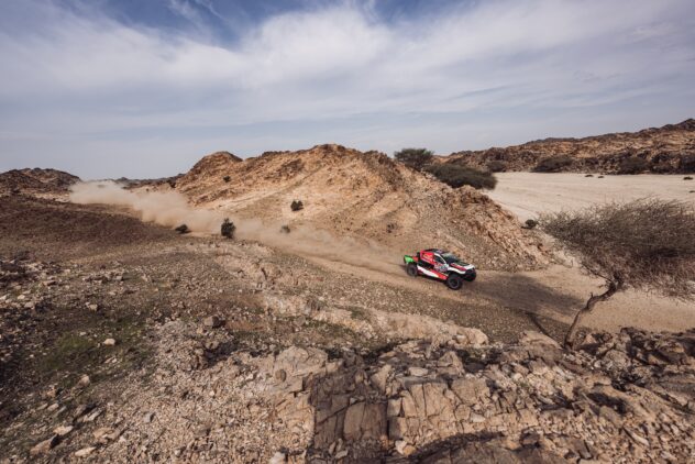 Technische Probleme statt Gesamtführung: Yazeed Al-Rajhi und Dirk von Zitzewitz erleben bitter-süßen Tag bei der Rallye Dakar 2023